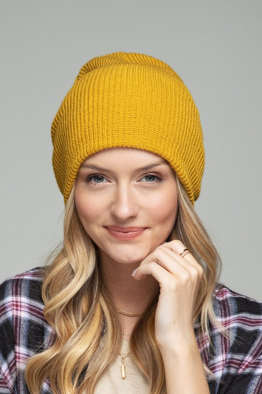 Slouchy Knit Beanies Hats