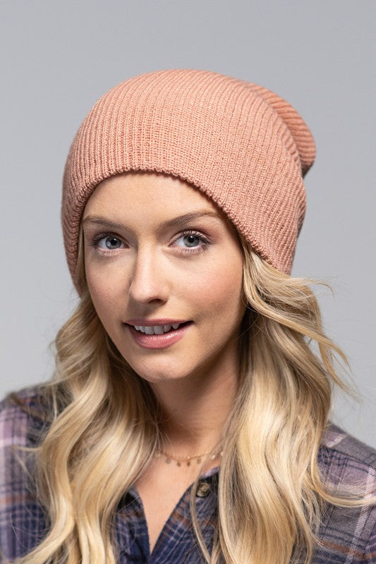 Slouchy Knit Beanies Hats