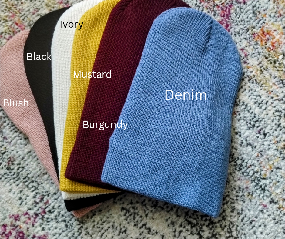 Slouchy Knit Beanies Hats