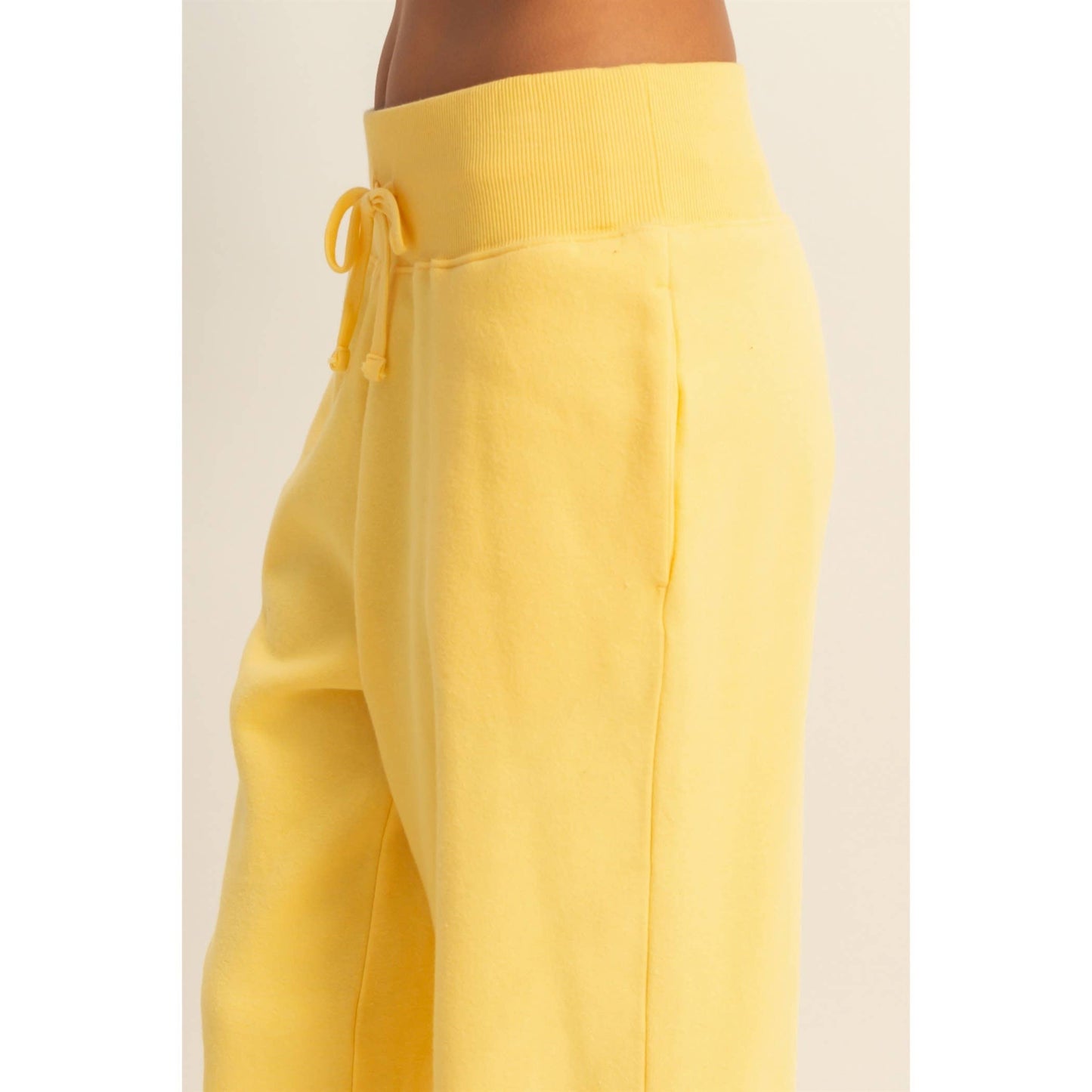 High-Waist Jogger Pants: DUSTY PINK / S-M-L(2-2-2)