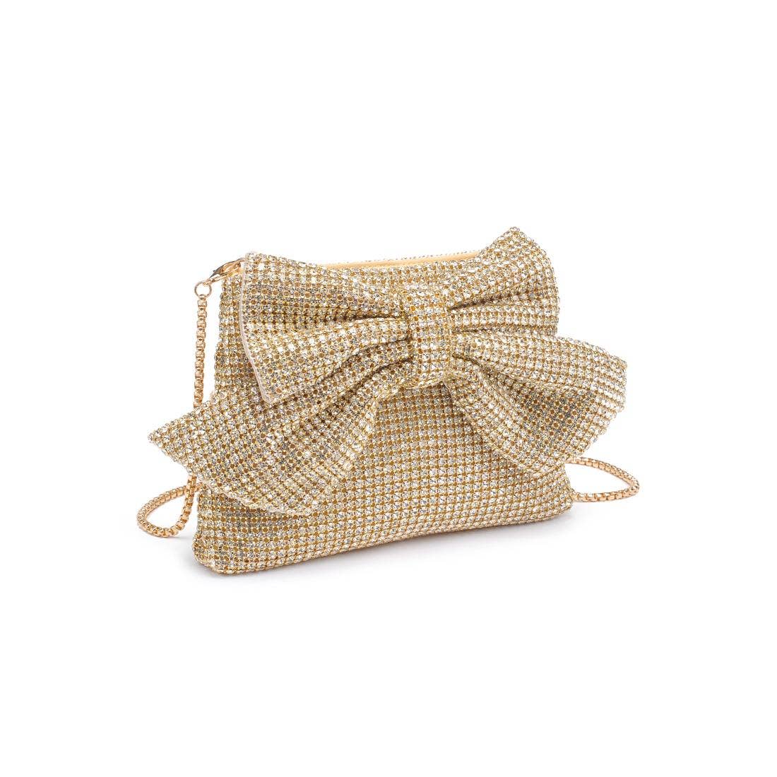 Gretchen Evening Bag: Silver