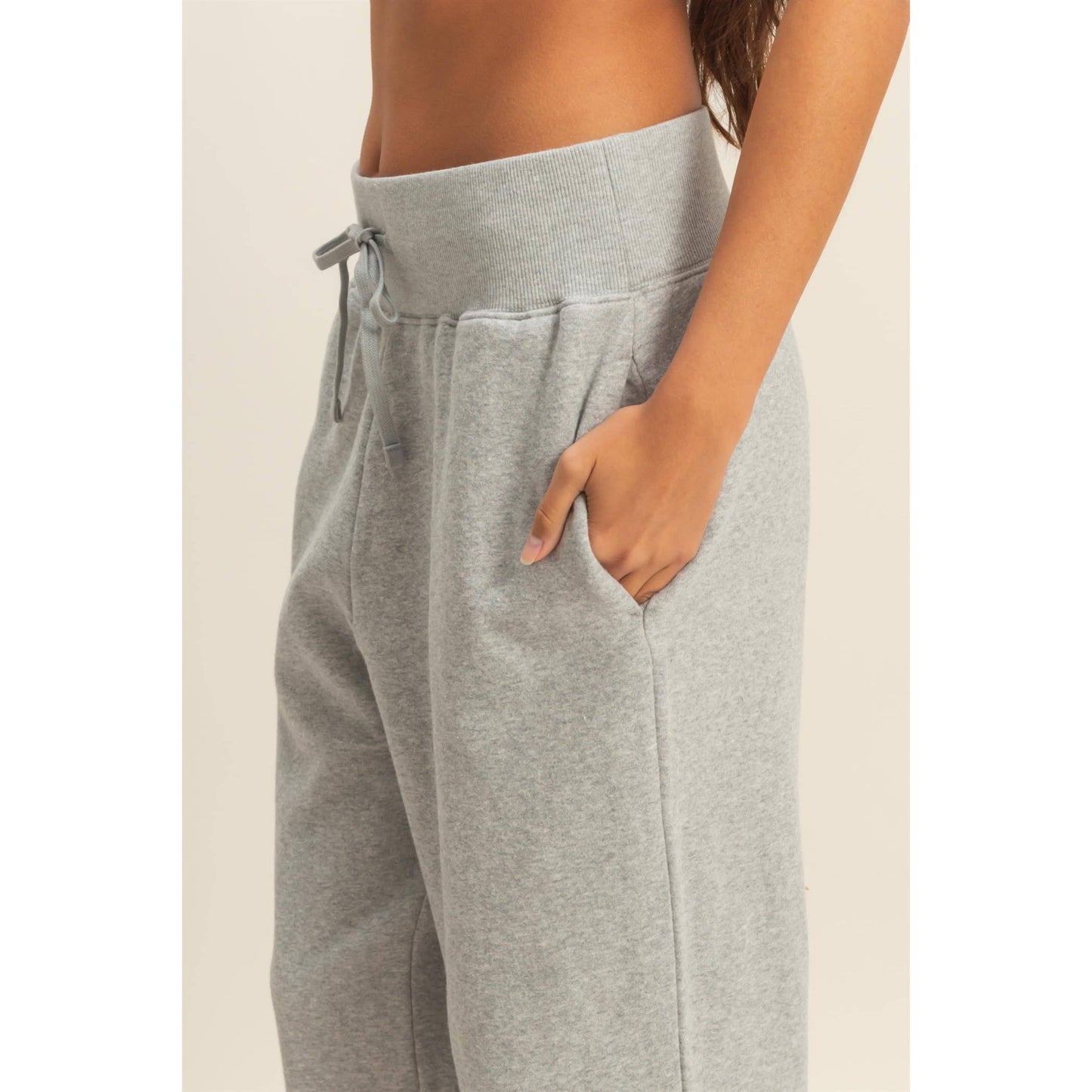 High-Waist Jogger Pants