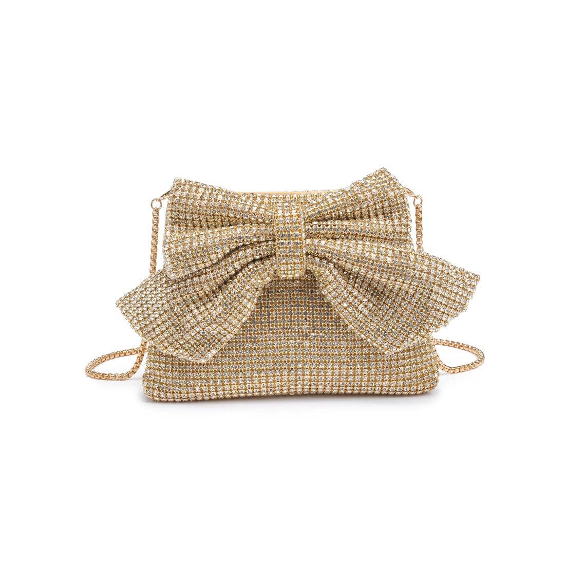 Gretchen Evening Bag: Silver