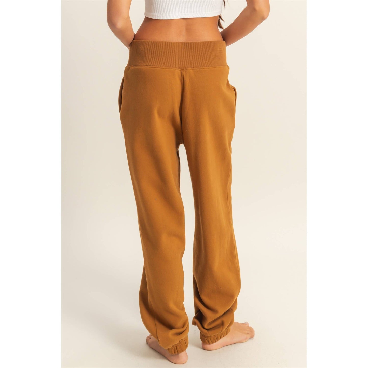 High-Waist Jogger Pants