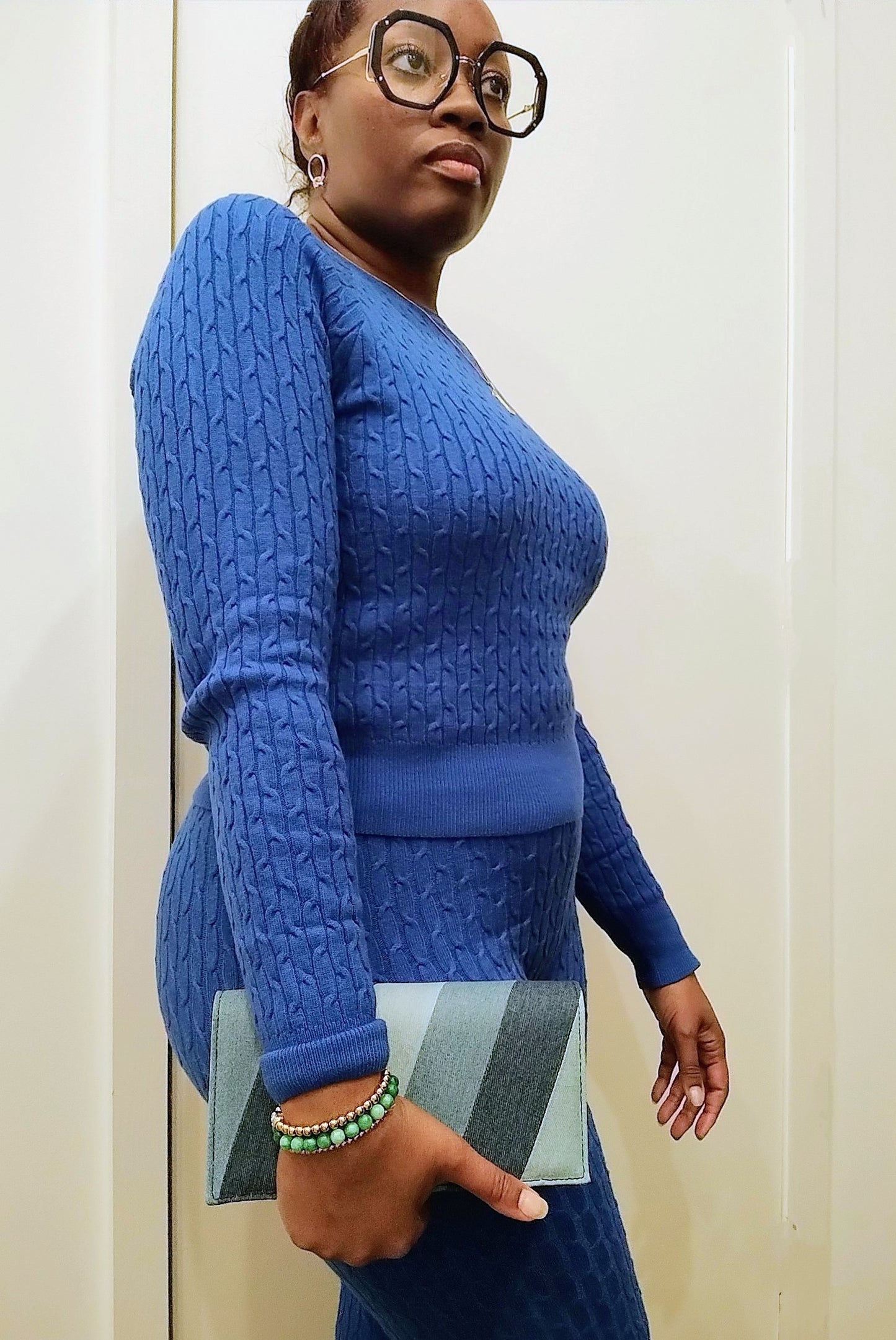 `Tisa Denim Crossbody handbag