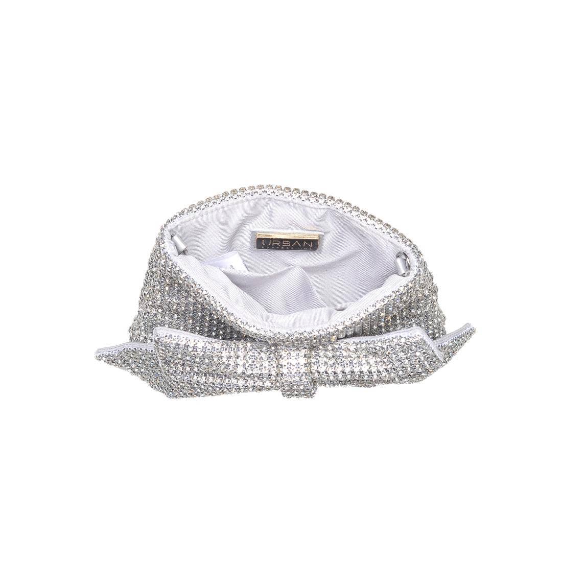Gretchen Evening Bag: Silver