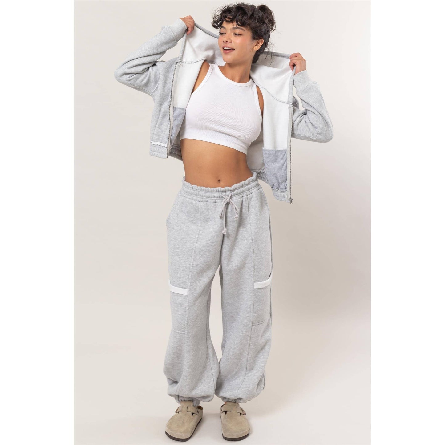 Oversized Parachute Jogger Pants