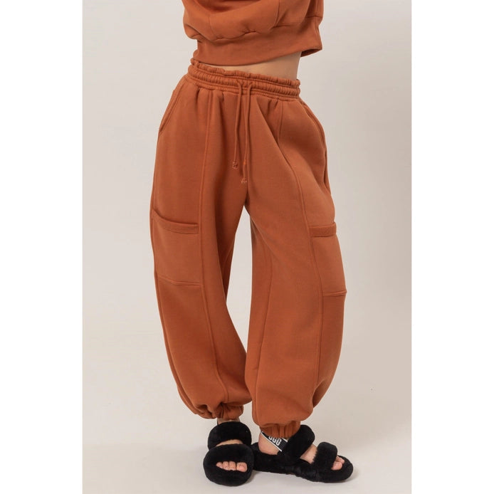 Oversized Parachute Jogger Pants