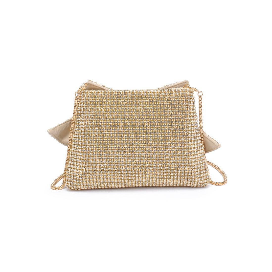 Gretchen Evening Bag: Silver