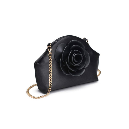 Rose Crossbody: Black