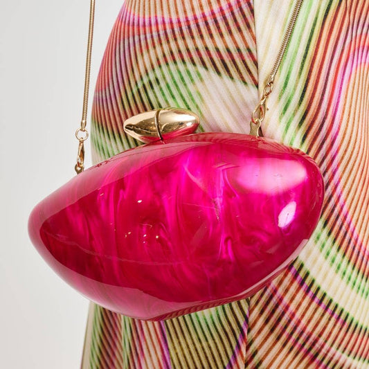 Hayden Evening Bag: Pink