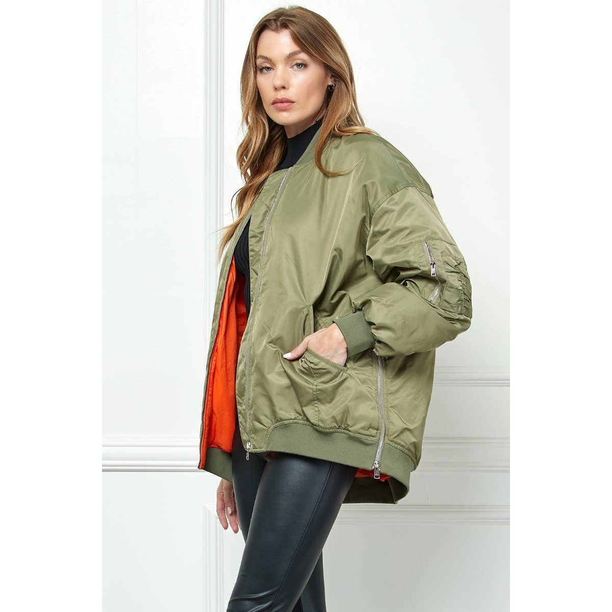 Oversize Jaye Bomber Jacket