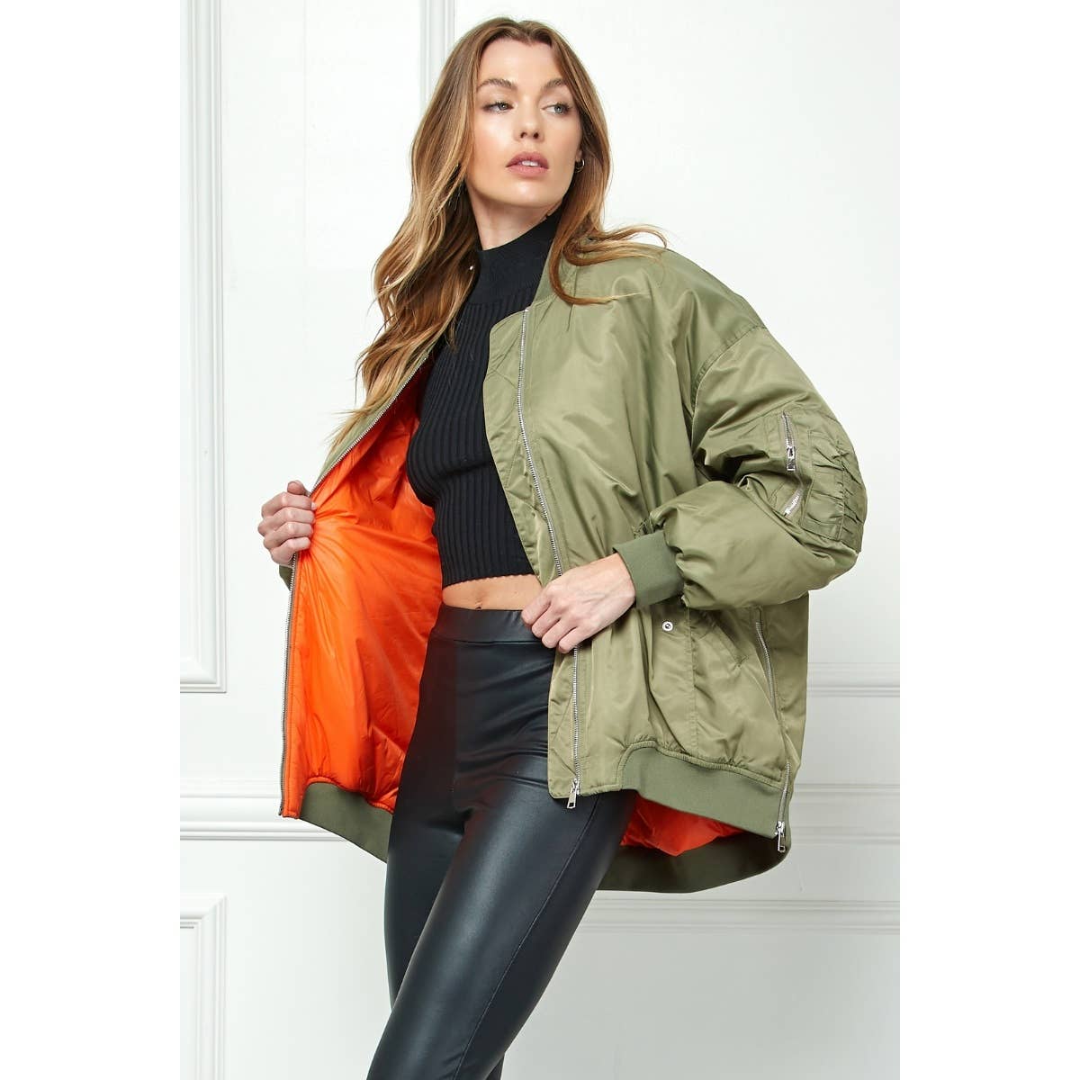 Oversize Jaye Bomber Jacket