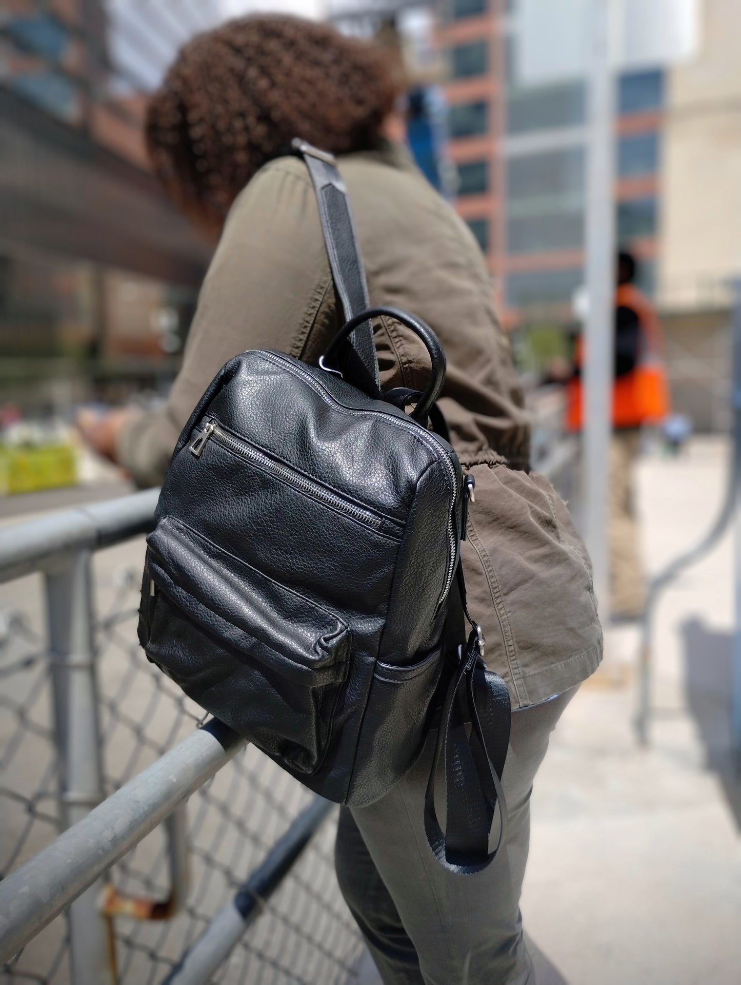 Gallo Vegan Leather Backpack Bag